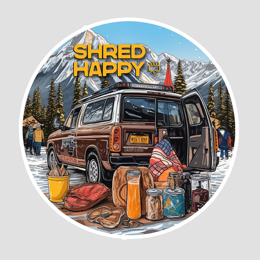 Vintage Jeep Sticker