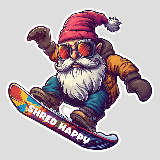 Shred Gnome Sticker