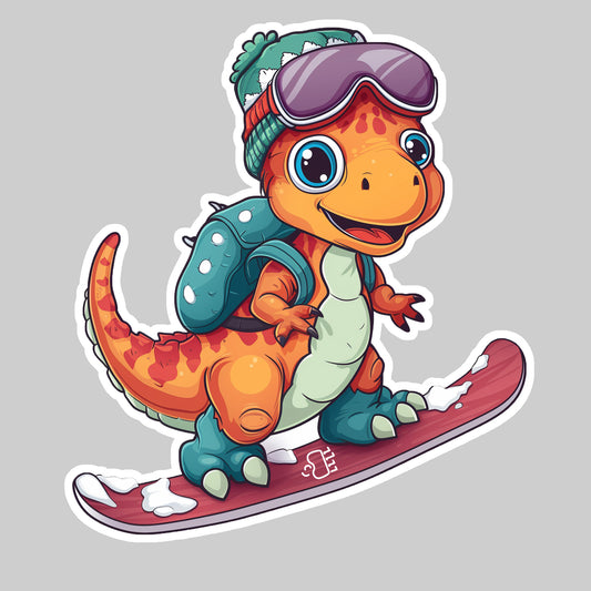 Shredasaurus Sticker
