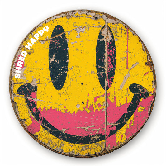 Happy Face Sticker