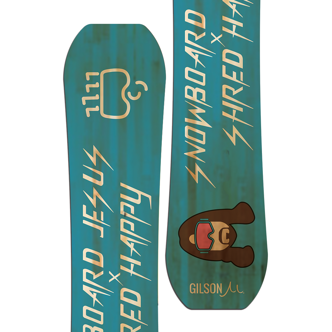 Shred Happy - SBJ Snowboard