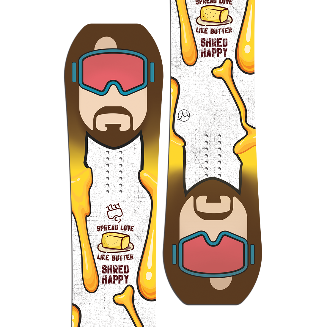Shred Happy - SBJ Snowboard