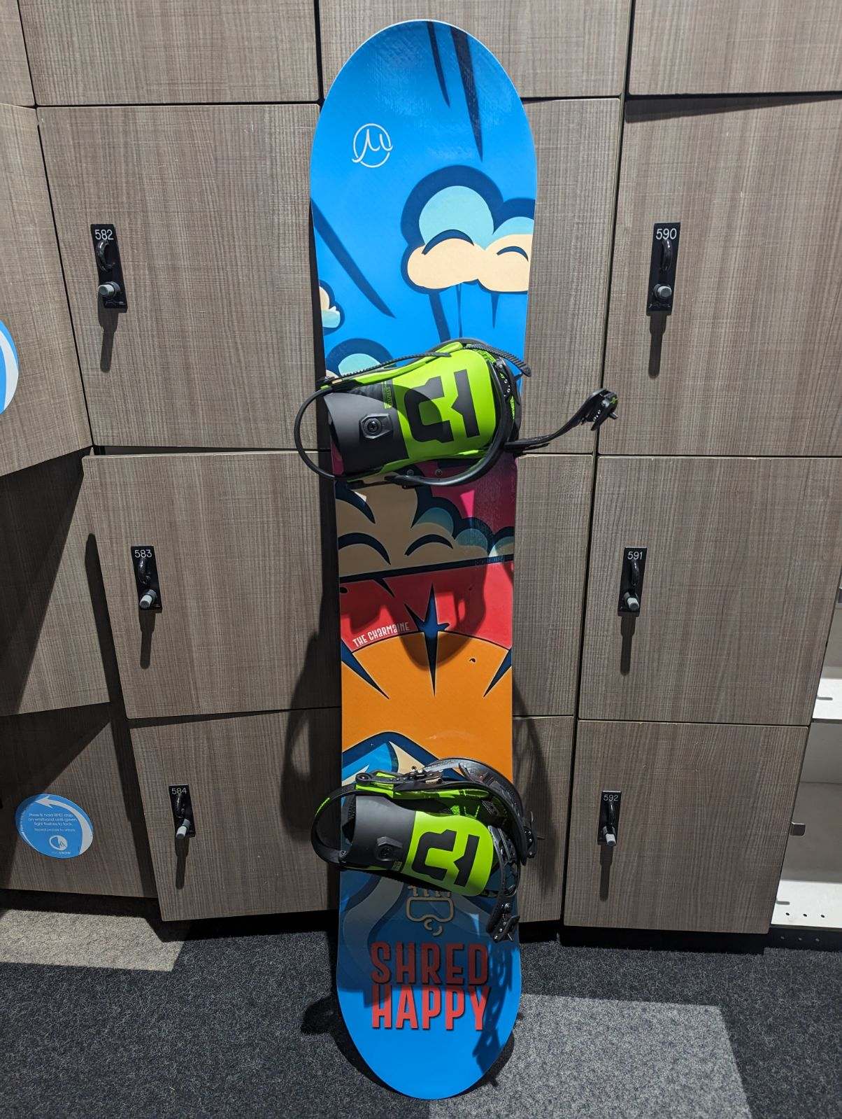 Shred Happy - Charmaine Snowboard