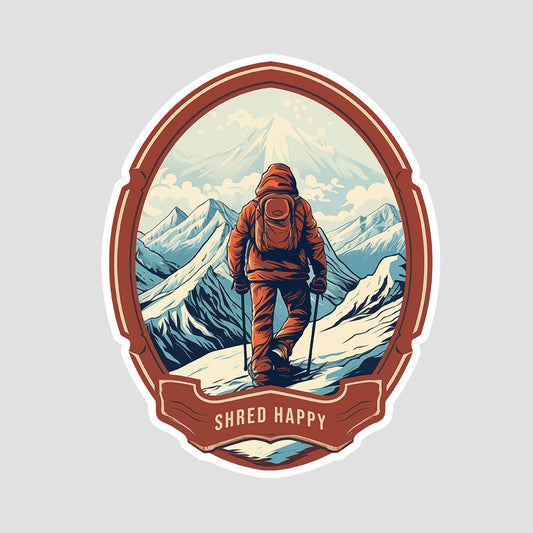 Mountain Trek Sticker